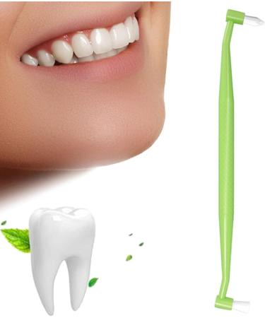 AWHAO Dual-Ended Pet Dental Brush for Cats and Dogs - Easy Clean Design Green - Buy Online on SooperMarket.com