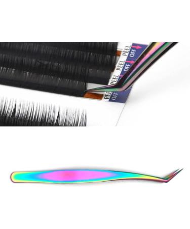 Verdant Touch Curved Tip Tweezers Curved Tip Eyelashes Extension Tweezer Alloy False Eyelashes Applicator Tool - Buy Online on SooperMarket.com