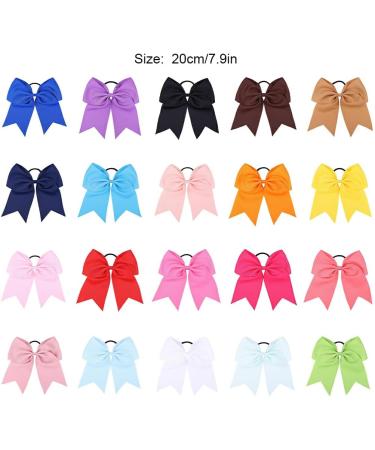 vreplrse Lightweight Hair Scrunchies Wide Applications Non-slip Bow Hair Scrunchies Polyester Bow Hair Bobbles Hair Ties Easy 5 - Buy Online on SooperMarket.com