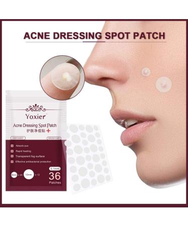 Acne Dressing Spot Patch Acne Paste Transparent Pimple Patch Breathable Painless Acne Treatment Gel Patch Skin Care Absorb Pus Rapid Healing Effective Antibacterial Protection 36 Patches - Buy Online on SooperMarket.com