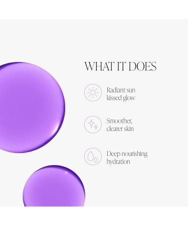 Byroe Purple Tea Body Oil - Moisturizing Almond Oil & BHA for Dry Skin | Lavender Jasmine Scent | Vegan & Fast Absorbing - 65 ML - Buy Online on SooperMarket.com
