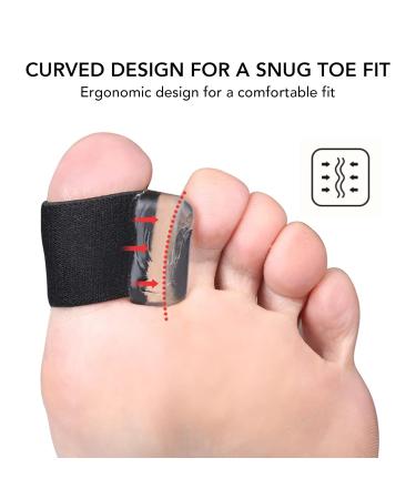 Professional Toe Separators for Bunion Relief & Overlapping Toes - 6 Pairs, Women's Size L - Buy Online on SooperMarket.com