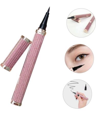 Beavorty 2pcs Eyeliner Liquid Liner Lash Glue Pen Eye Makeup Black Makeup Make up Kit Miss No Smudge - Buy Online on SooperMarket.com