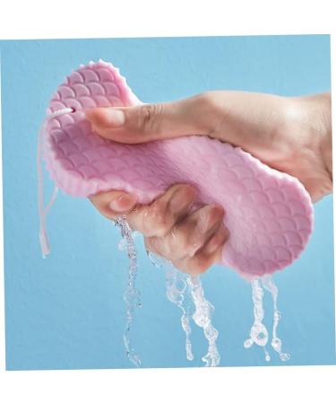 Exfoliating Bath Body Sponge Ultra Soft Exfoliating Sponges Magic Bath Sponges Bath Sponges for Kids Exfoliating Body Sponge Spa Scrub Dead Skin Dead Skin Sponge Remover (4 Pieces) - Buy Online on SooperMarket.com