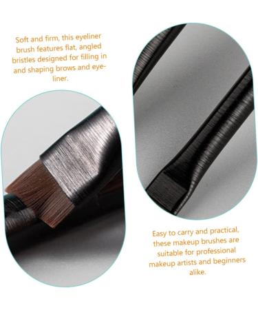Baluue 15 Sets Black Multifunctional Eyebrow Brush Makeup Supplies Wood Eyebrow - Buy Online on SooperMarket.com