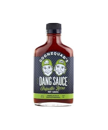 Hoff and Pepper Dang Sauce Handmade Chipotle Lime Hot Sauce and Seasoning For Roasted, Frozen Veggies and Grill Meat Dang Sauce 6.7 Fl Oz (Pack of 1)