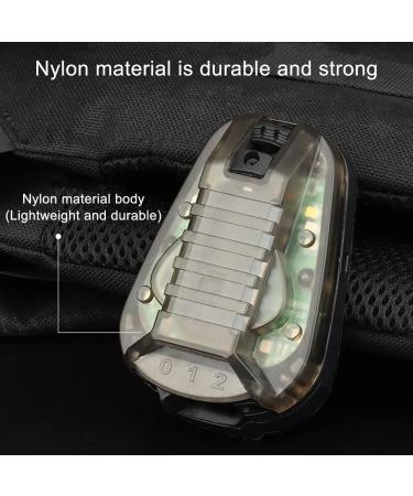 Mioyoow Tactical Helmet Light | Designable IR LED Flashlight for Adventurers | Green Tactical Klipp Light (No Battery) - Buy Online on SooperMarket.com