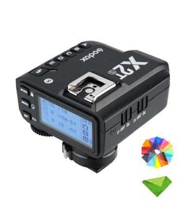 Godox X2T-S TTL Wireless Flash Trigger for Sony, 1/8000s HSS, Bluetooth Connection Supports iOS/Android App Controller, TCM Function, 5 Separate Group Buttons, New Hotshoe Locking, New AF Assist Light
