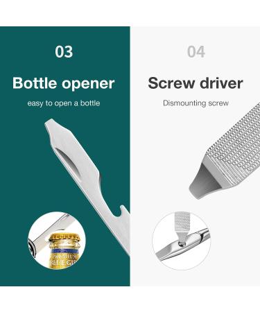 MR.GREEN Stainless Steel Multifunctional Nail Clippers - 6 Functions, Large Size - Buy Online on SooperMarket.com