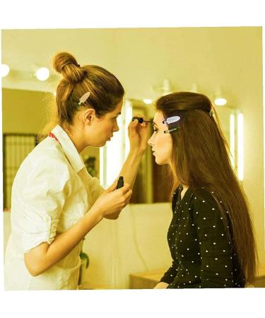 U-K Deft and Attractive No Bend Clips No Kink Hair Clips Hairdressing Pin Clips Makeup Application Clips Women and Girls Headwear Styling Tools Hair Accessories Black - Buy Online on SooperMarket.com