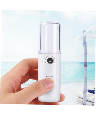 CANIGHT 1pc Sprayer Hydrating Humidifier Mini USB Humidifier Mini Face Humidifier Mini Desk Humidifier White - Buy Online on SooperMarket.com