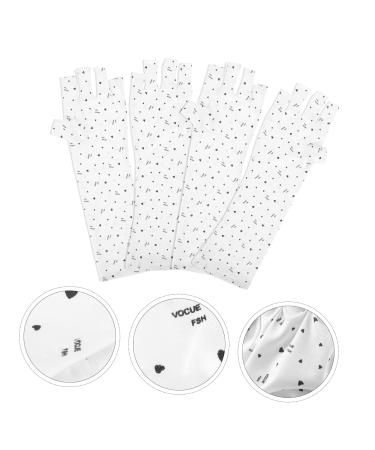 minkissy 6 Pairs Nail Gloves Protector Polyester White - Buy Online on SooperMarket.com