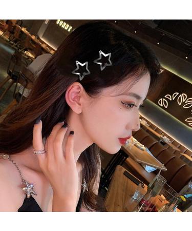 Star Shape Hair Clips - Non Slip Metal Barrettes for Girls (5/10/20pcs) - Cute Hairpins - Buy Online on SooperMarket.com