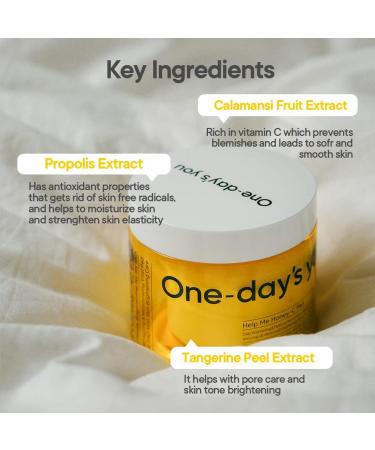 Honey-C Pad One Step Mild Skin Care 60 Pads: Daily Toner for Skin Moisturizing & Brightening - Hypoallergenic Korean Skincare - Buy Online on SooperMarket.com
