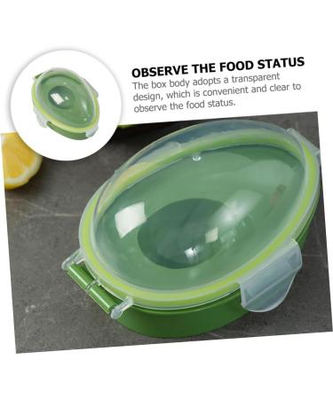 Cabilock 4pcs Avocado Crisper Vegetables Avocado Container to Keep Fresh Avocado Saver Container Box Food - Buy Online on SooperMarket.com