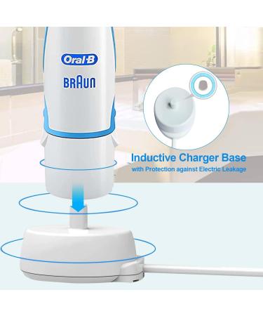 for Oral B Electric Toothbrush Replacement Charger for Braun Model 3757 Inductive Charging Base Portable Travel Power Cord - Buy Online on SooperMarket.com