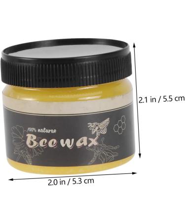 VILLCASE 2pcs Beeswax Wood Seasoning Wax - Natural Polishing Wax for Wood Care - 0.04oz Yellow | International Shipping Available - Buy Online on SooperMarket.com
