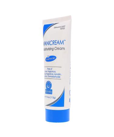 Vanicream Sensitive Skin Moisturizing Cream 4oz - Gentle Hypoallergenic Formula - Buy Online on SooperMarket.com