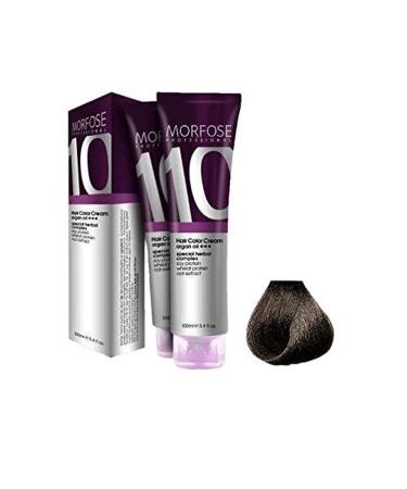 Morfose 10 Professional Hair Colour Cream 100 ml No. 8.11 Intense Light Ash Auburn