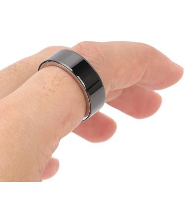 Rechargeable Waterproof Smart Health Ring | Lightweight BT Connectivity | Perfect Gift for Birthdays - Buy Online on SooperMarket.com