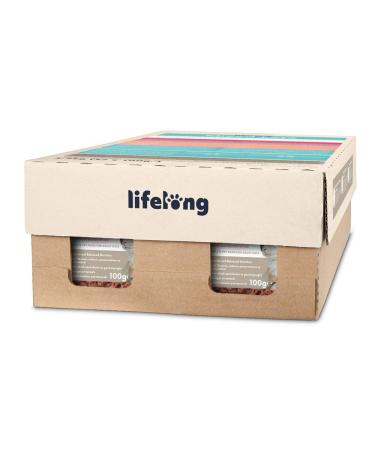 Amazon Brand: Lifelong Cat Food Pate Mix 100g Pack of 32 Pate Mix 100 g (Pack of 32)