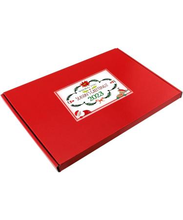 Personalised JOLLY SANTA Christmas Chocolate Selection Box Gift Hamper - Buy Online on SooperMarket.com