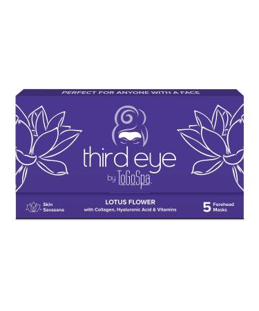 ToGoSpa Lotus Flower Third Eye Mask 1 Pack - 5 Treatments
