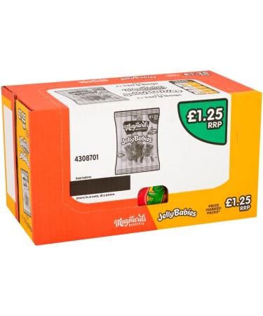 Maynards Bassetts Sweet Bags 10 x 130g (Jelly Babies) Jelly Babies 10 x 130g  - Buy Online on SooperMarket.com
