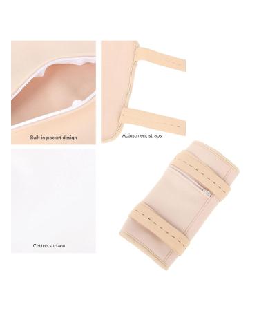 Castor Oil Pack | Adjustable Leak-Proof Wrap for Liver Detox Soft Khaki - Buy Online on SooperMarket.com