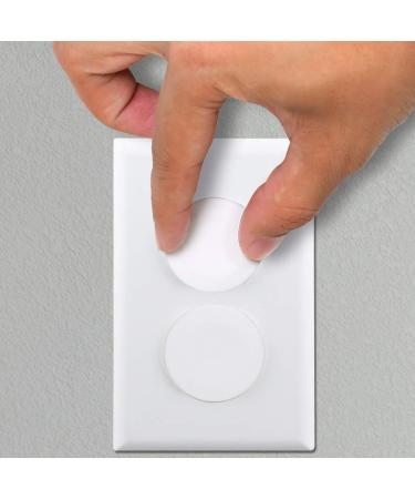 62 Pieces Outlet Covers ChildProof Plug Protector - Vmaisi Baby Proofing Electrical Safety Outlet Plugs White 62 Count (Pack of 1)