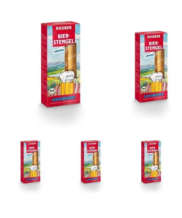 HUOBER Organic Beer Sticks crispy pastry sticks with caraway 100 g (pack of 5) 100 g (pack of 5)