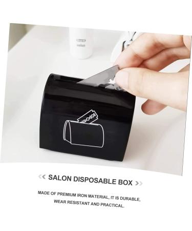 Blades Disposal Case for Salons | Safe Bank Blades & Razor Storage | Barber Shop Consolidation Kit - Buy Online on SooperMarket.com