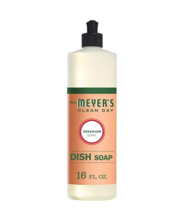 Mrs. Meyer's Liquid Dish Soap Geranium 16 OZ