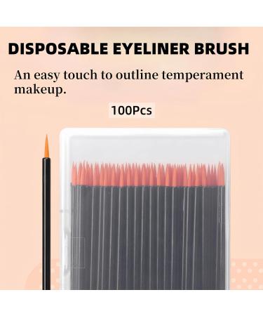 Pointed Eyeliner Brush - Precision Synthetic Vegan Bristles for Perfect Eyeliner | International Shipping - Buy Online on SooperMarket.com