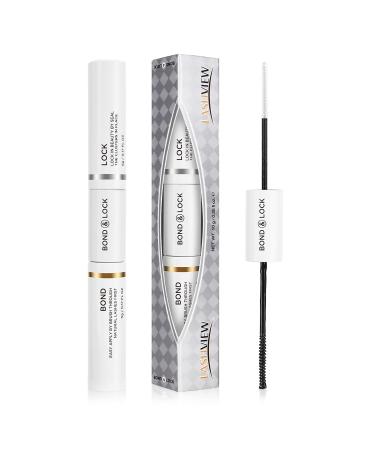 Lash Bond and Seal Cluster Lash Glue + 144 Pcs DIY Cluster Eyelash Extensions | Strong, Gentle, Comfortable Adhesive for All Day Wear - Buy Online on SooperMarket.com