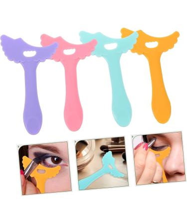 Healeved 4pcs Eyeliner Eye Makeup Eyebrow Pencil Stencils Eye Makeup Stencils - Buy Online on SooperMarket.com