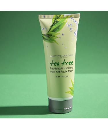 Body Prescriptions Tea Tree Peel-off Facial Mask - Deep Cleansing & Blackhead Removal - Buy Online on SooperMarket.com