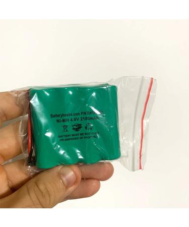 Buy DSC-BATT2148V 4.8V 2100mAh Ni-MH Battery - WS4920HE WTK5504 17000153 4PH-H-AA2100-S-D22 - Fast International Shipping - Buy Online on SooperMarket.com