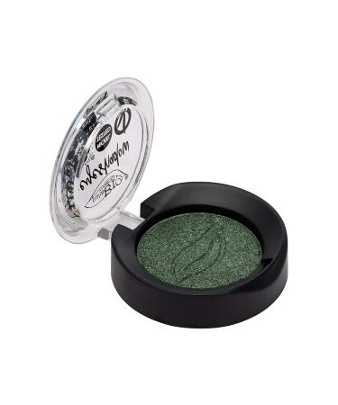 Purobio Compact Cheeky Coral Marbled Blusher For the perfect glow multitonal powder color apricot cheek Heat gel formula water-based color pigment glossy-gloss finish rose flash No. 22 green 1 piece (1 Pack)