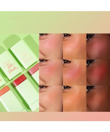 Lovelycat Colorful Moisturizing Stick Colorful Makeup Pink Stick Lasting Natural Makeup Eye Shadow Lip Cheek Waterproof for All Skin (orange One Size) Orange 1 g (Pack of 1) - Buy Online on SooperMarket.com