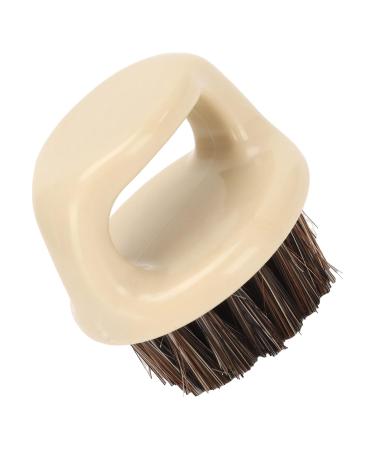3-Part Shaving Brush Ring for Men | Soft Bristle Beard & Hair Styling Tool | Essential Hairdressing Comb & Cleaning Brush - Buy Online on SooperMarket.com