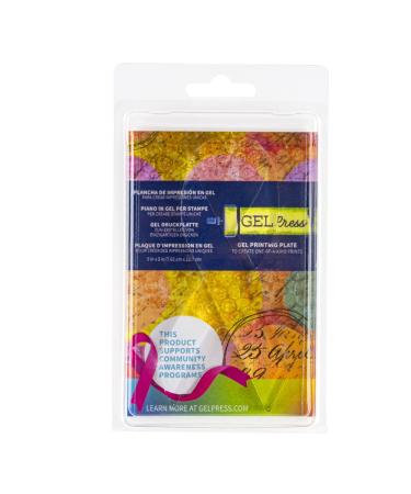 Gel Press Gel Printing Plate Awareness Ribbon 10808-AR