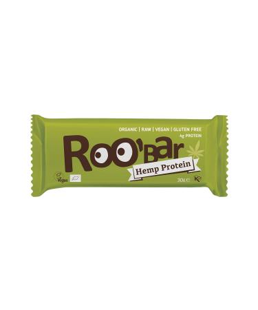 Buy Roobar Protein Bars - Hemp Milk-Free Gluten-Free 100% Organic Vegan & Raw - 12 x 30g Superfoods | Healthy Snack for International Shipping - Buy Online on SooperMarket.com