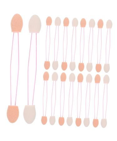 Angoily 1 Set Eye Shadow Brush Travel Makeup Brush Double Sided 7.4X1cm As Shown