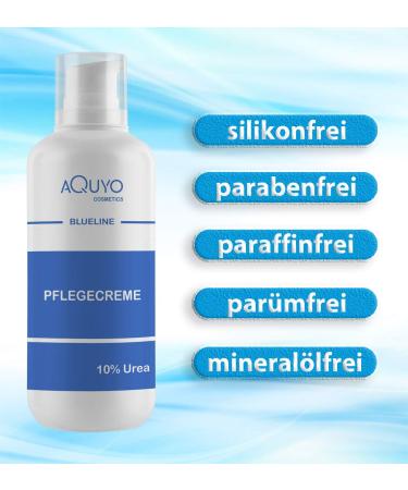 Blueline 10% Urea Cream 500ml | Body Cream for Very Dry Skin Psoriasis & Neurodermatitis | Itch Relief & Skin Care for Rashes & Blemishes - Buy Online on SooperMarket.com
