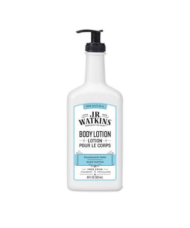 J R Watkins Skin Calming Lotion Fragrance Free 18 fl oz (532 ml)