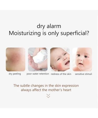 Baby Skin Cream Gentle Skin Relief Cream Deep Hydration Skin Relief Gentle Ingredients for Daily Use 200g - Buy Online on SooperMarket.com