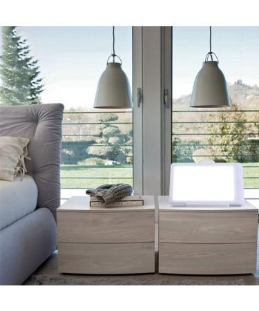 CHSHY Happy Daylight Lamp Therapy Energy Lamp Adjustable Angle Touch Control Brightness Setting 5 600 32 000Lux Cool White UV Free - Buy Online on SooperMarket.com