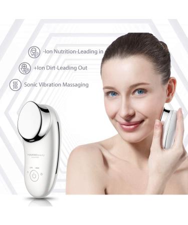 Ionic Facial Massager: Sonic Vibration Deep Cleanser for Moisturized Skin - Buy Online on SooperMarket.com