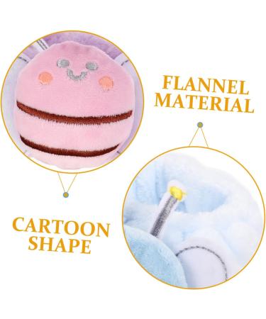 FRCOLOR 4pcs Face Wash Wristband Plush Hair Scrunchies Elastic Makeup Towel Adjustable Hair Band Elastic Scrunchy Ties Absorbent Wristbands Wash Arm Towel Flannel Elasticity South Korea - Buy Online on SooperMarket.com